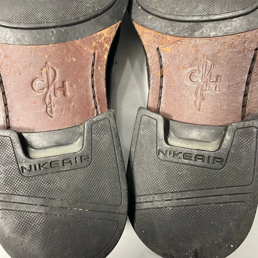 Cole Haan Nike Air Classic Black Leather Men's Shoes Size 9M SB-95